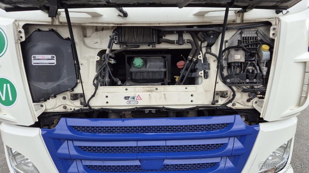 DAF CF 310 FA SPACE CAB EURO 6 - valník s plachtou - 4