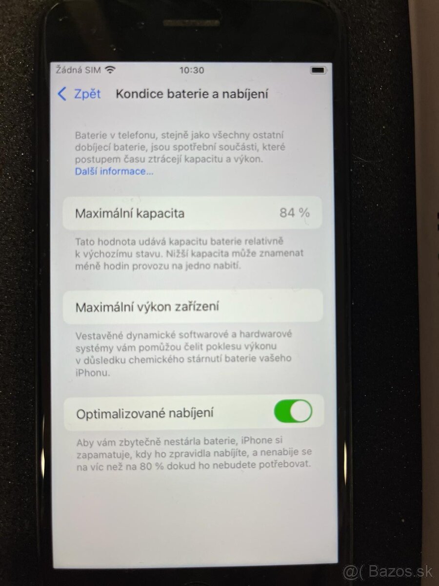 Apple iPhone SE 2020 - 64 GB, bat. 84% - 4