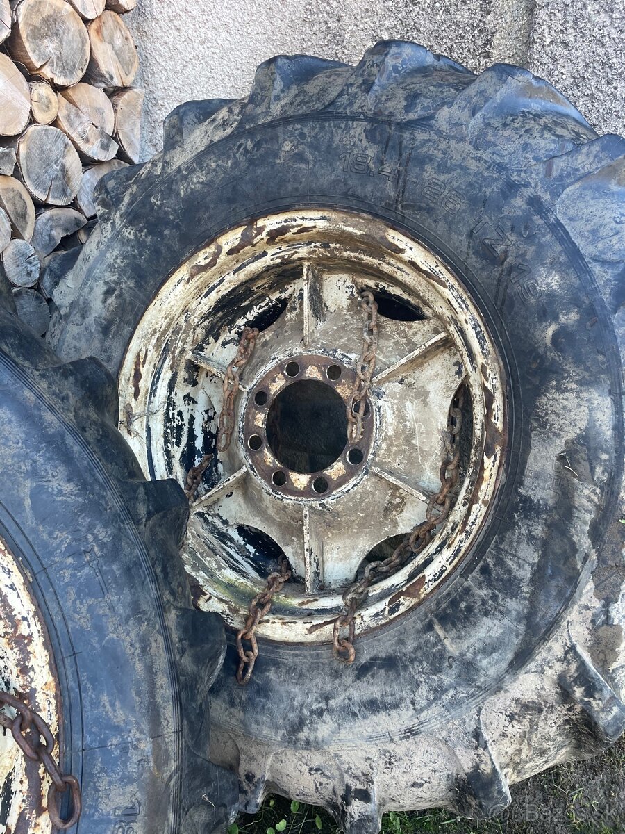 Predám kolesá a reťaze Zetor - 4