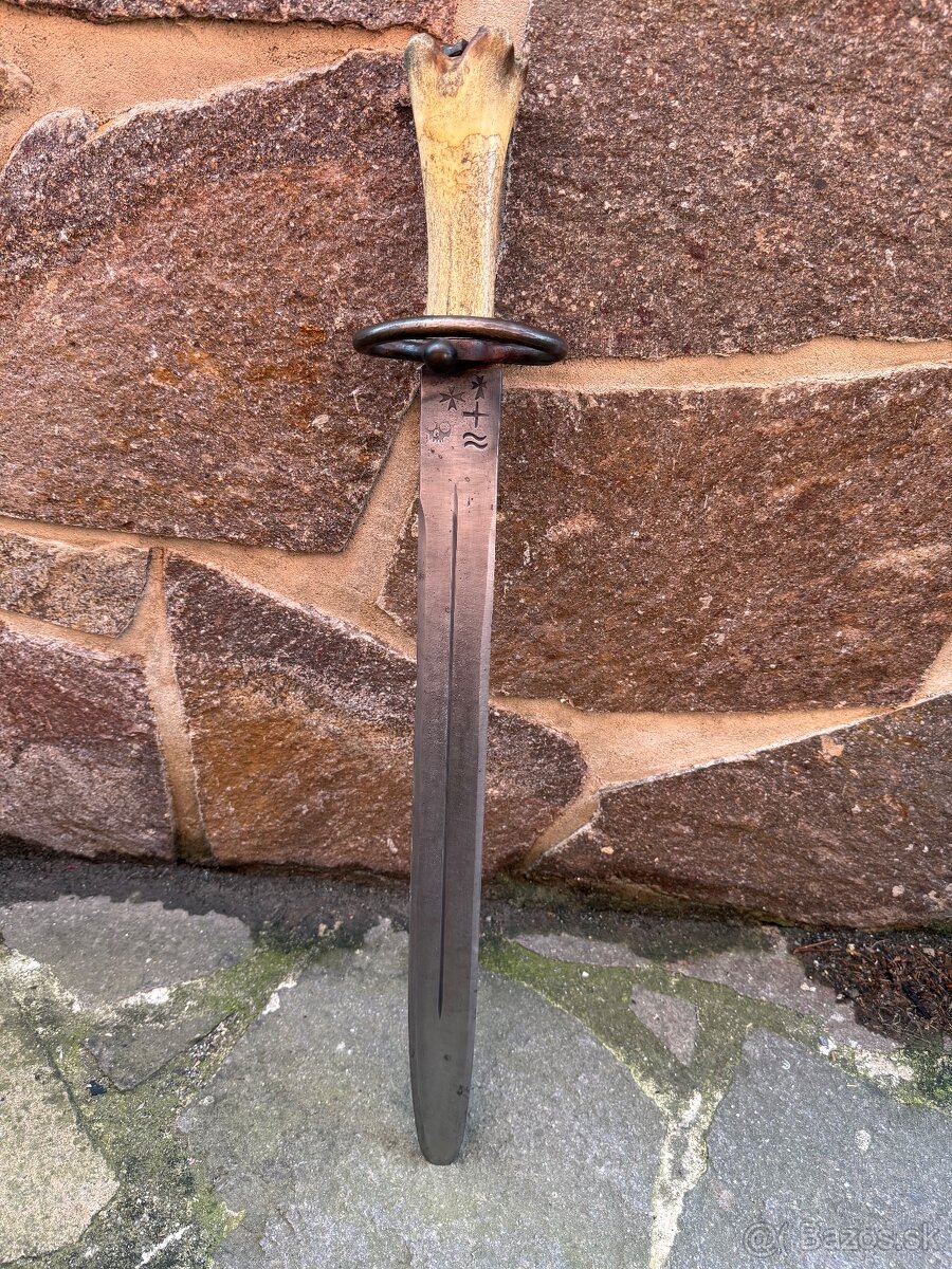 Katzbalger meč s pochvou - 4