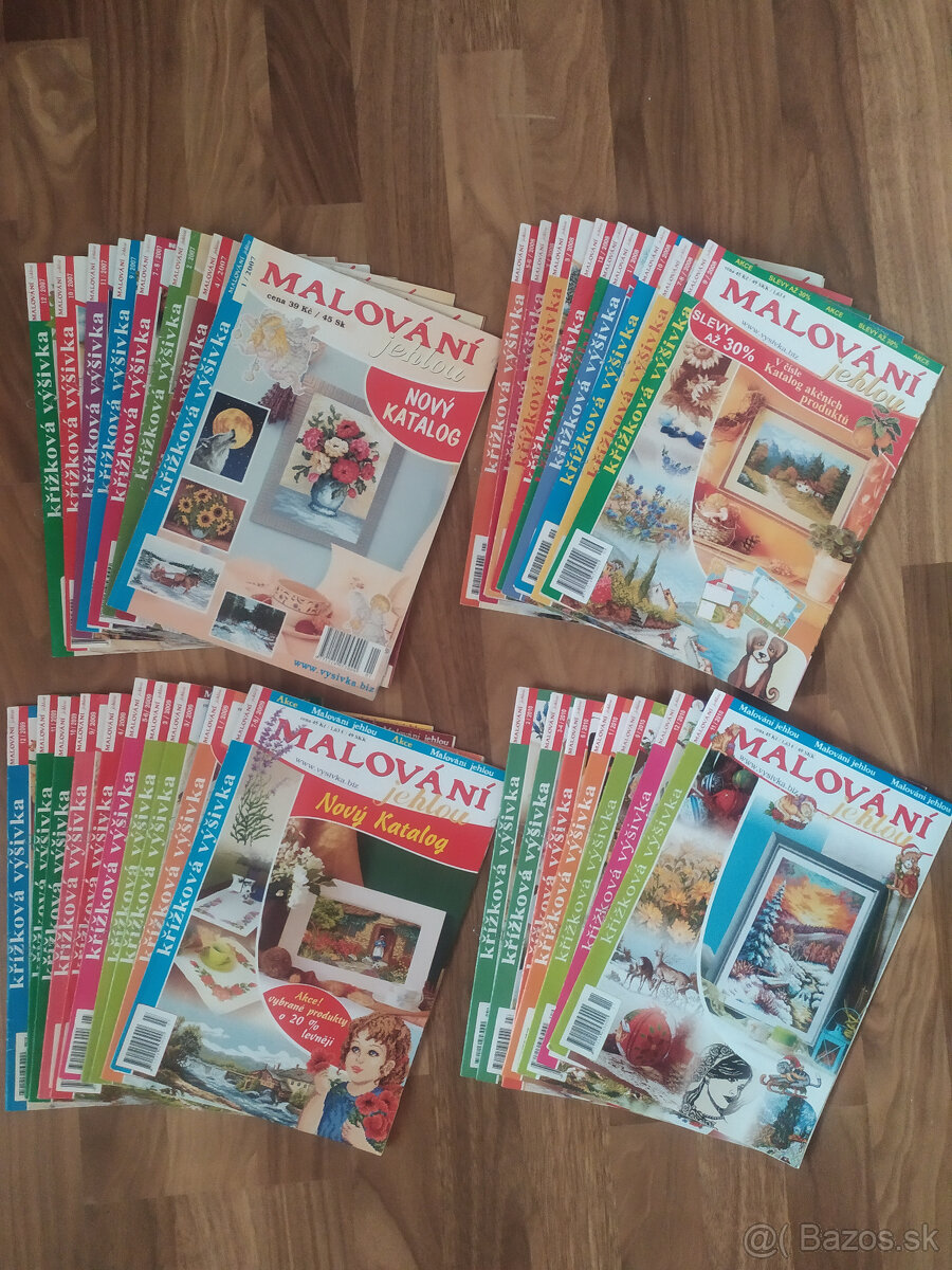 Mulinky na vyšívanie a časopisy - 4