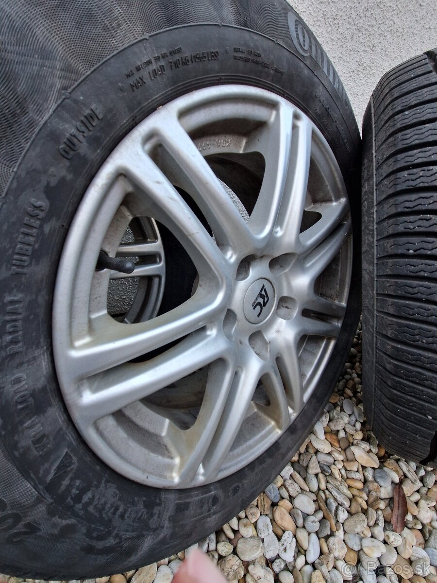 Zimná sada: 4 disky a zimné pneumatiky 205/60 R16H - 4