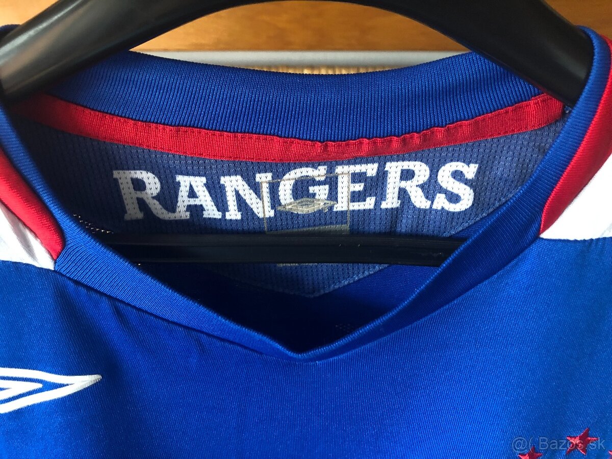 futbalový dres Rangers FC 2006-07 home - 4