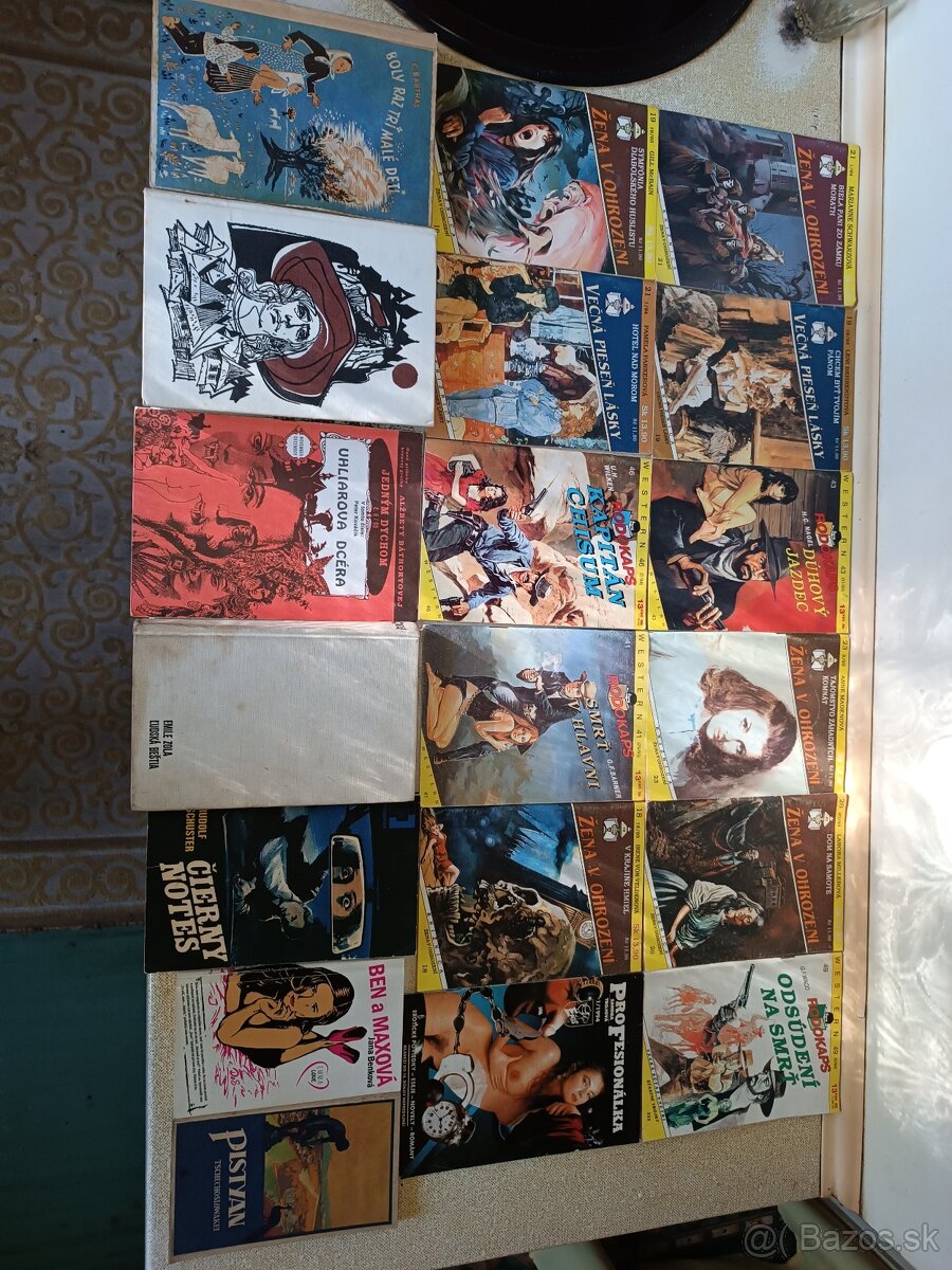 Predaj rôznych kníh – romány, detektívky, kuchárky, klasika - 4