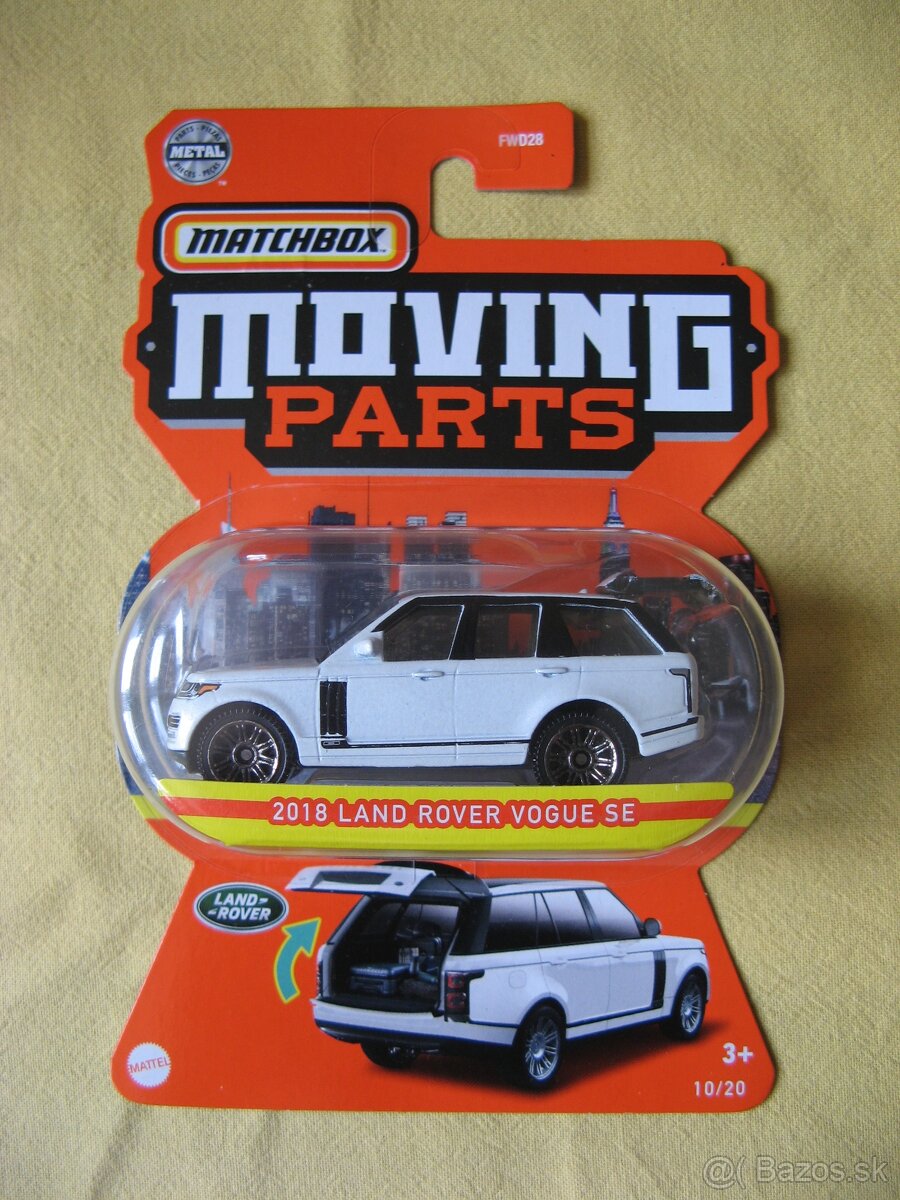 MATCHBOX - 4x Land Rover + Peterbilt - 4