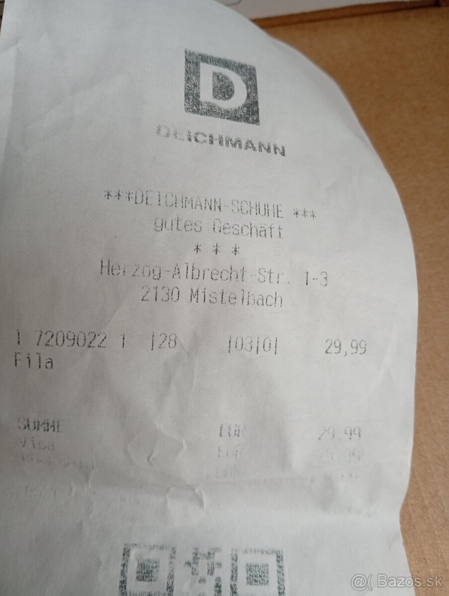 Predám kopačky Fila - 4