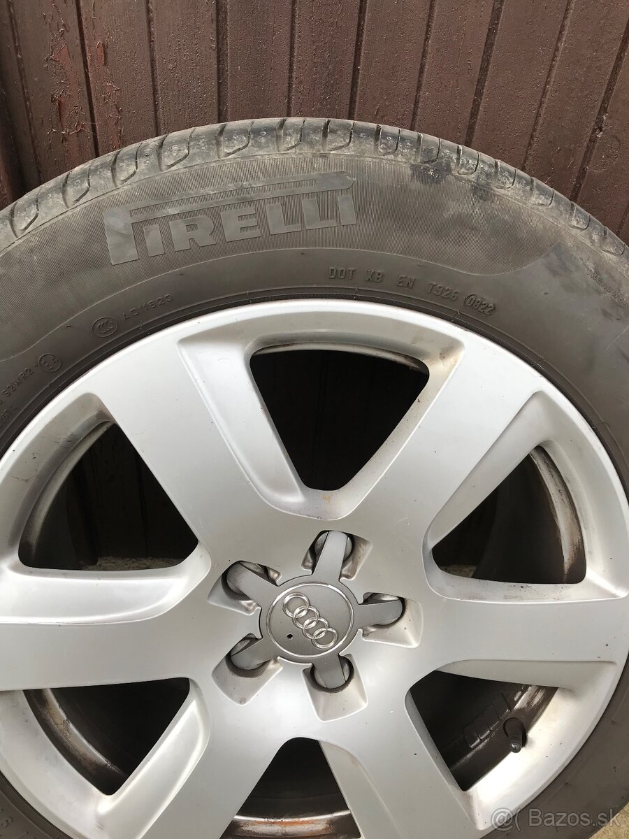 Predám elektrony 5 x 112 r 17 + letné pneumatiky zn. Pirelli - 4