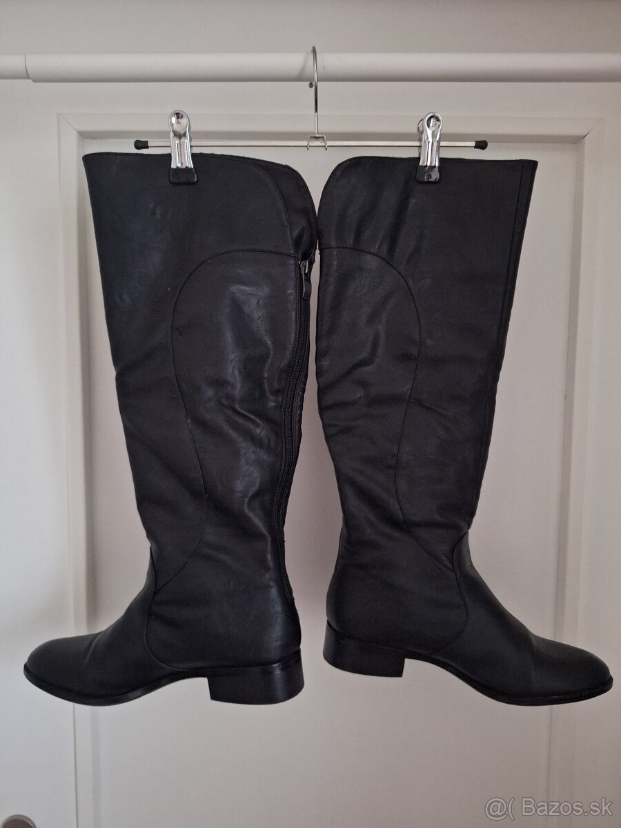 Dámske nové čižmy nad kolená - 4