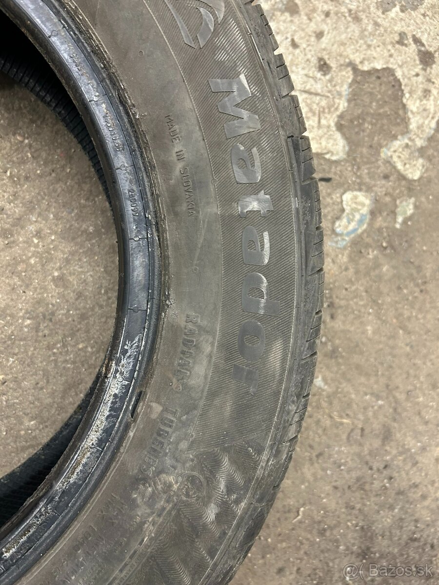 Predám zimné pneumatiky 195/65 R15 Matador sibir snow - 4