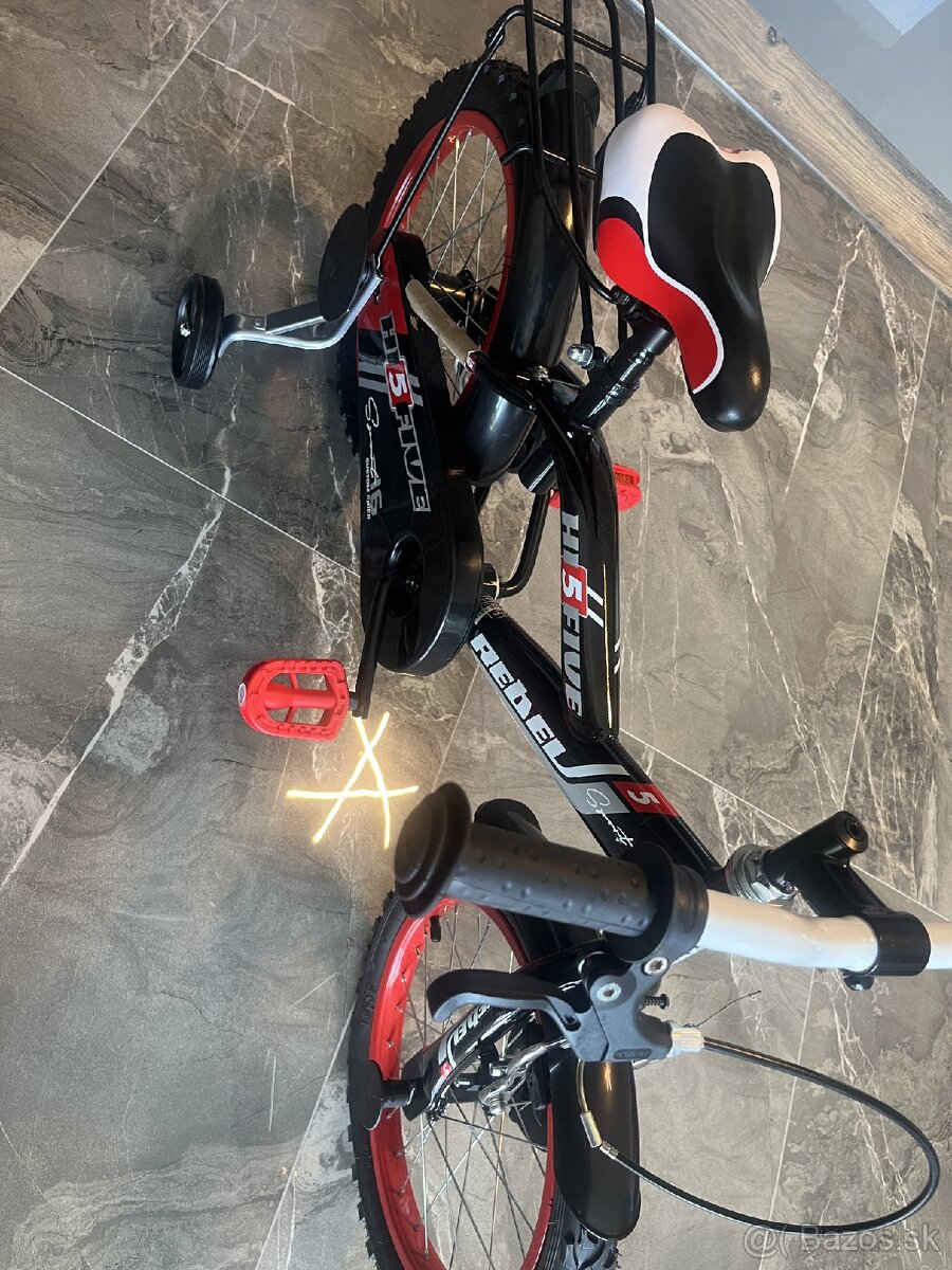 Zve úplne nový detský bicykel 16 palcové kolesá - 4