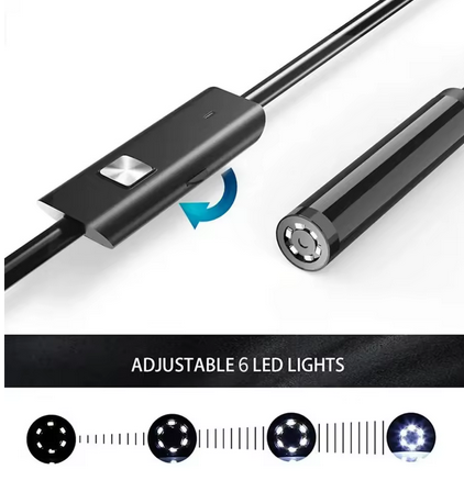 Inspekcna endoskopická kamera 2 metrová s LED svetlom - 4