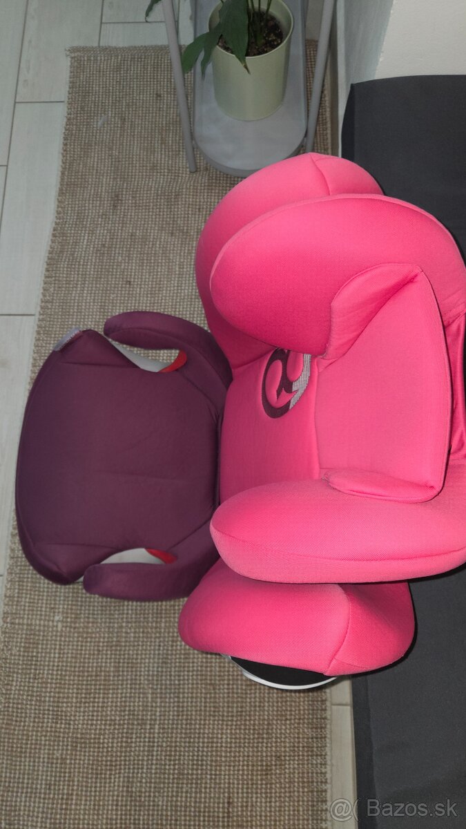 Autosedačka Cybex Solution M-Fix Mystic Pink - 4
