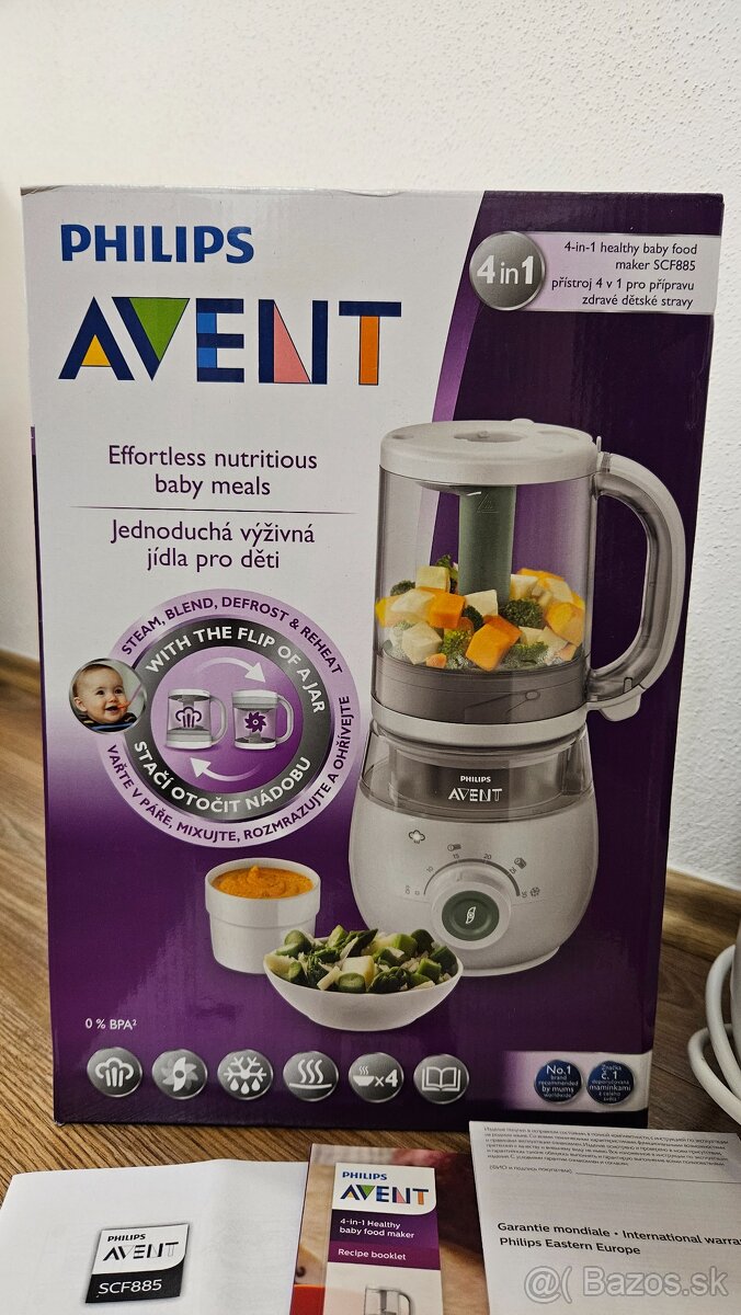 Philips Avent parny hrniec 4v1 - 4
