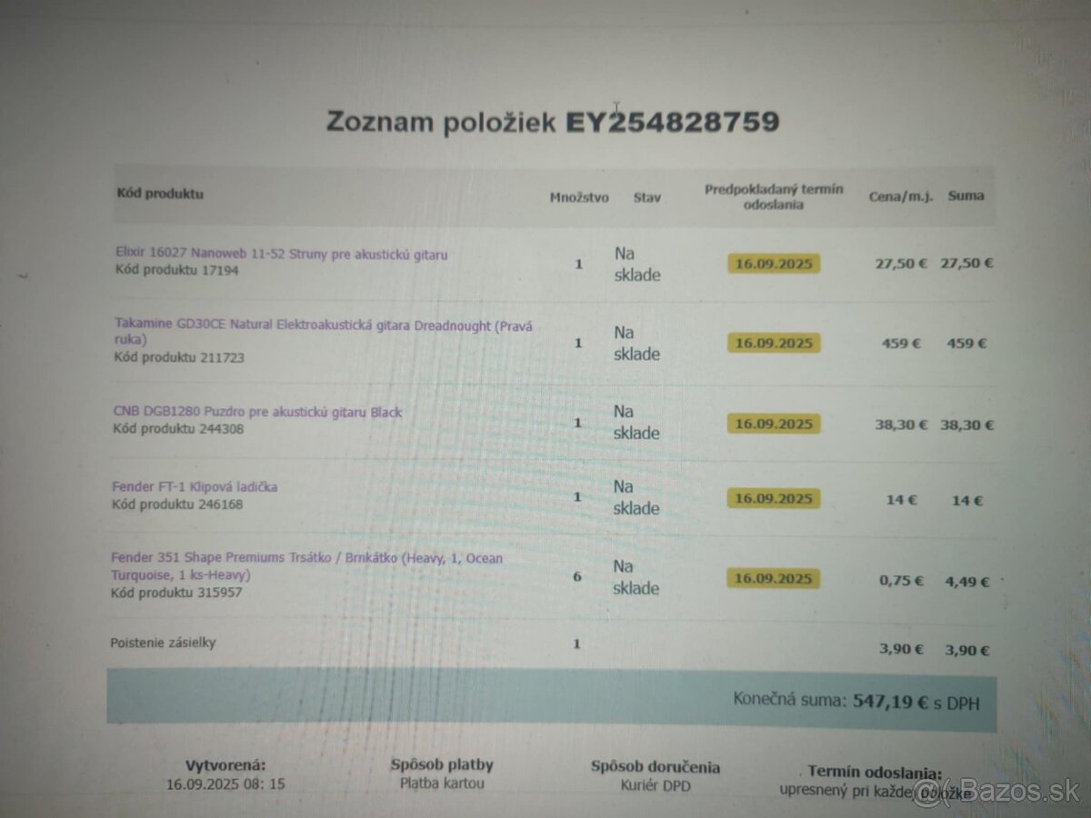 Predám elektroakustickú gitaru - 4