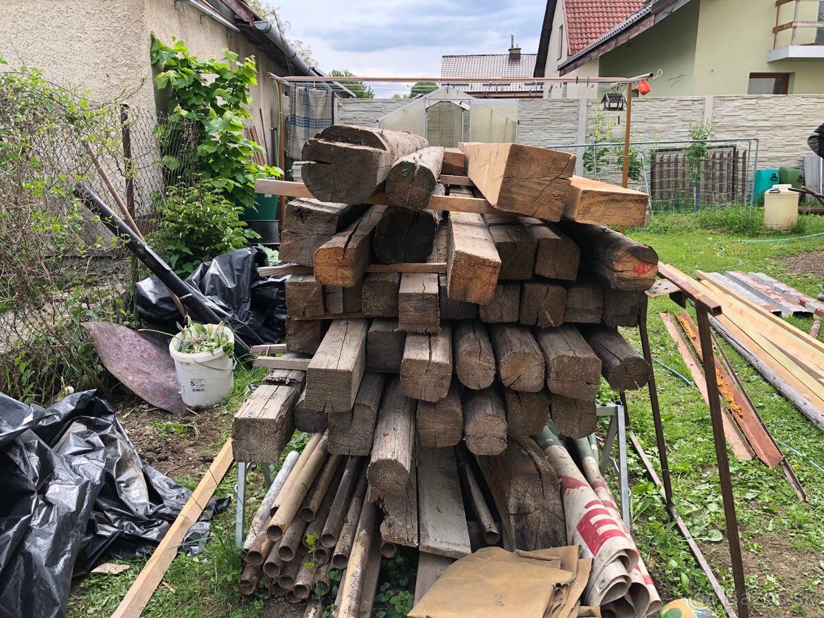 Krov, drevo, Krokvy 80 r. Rôzne dĺžky - 4