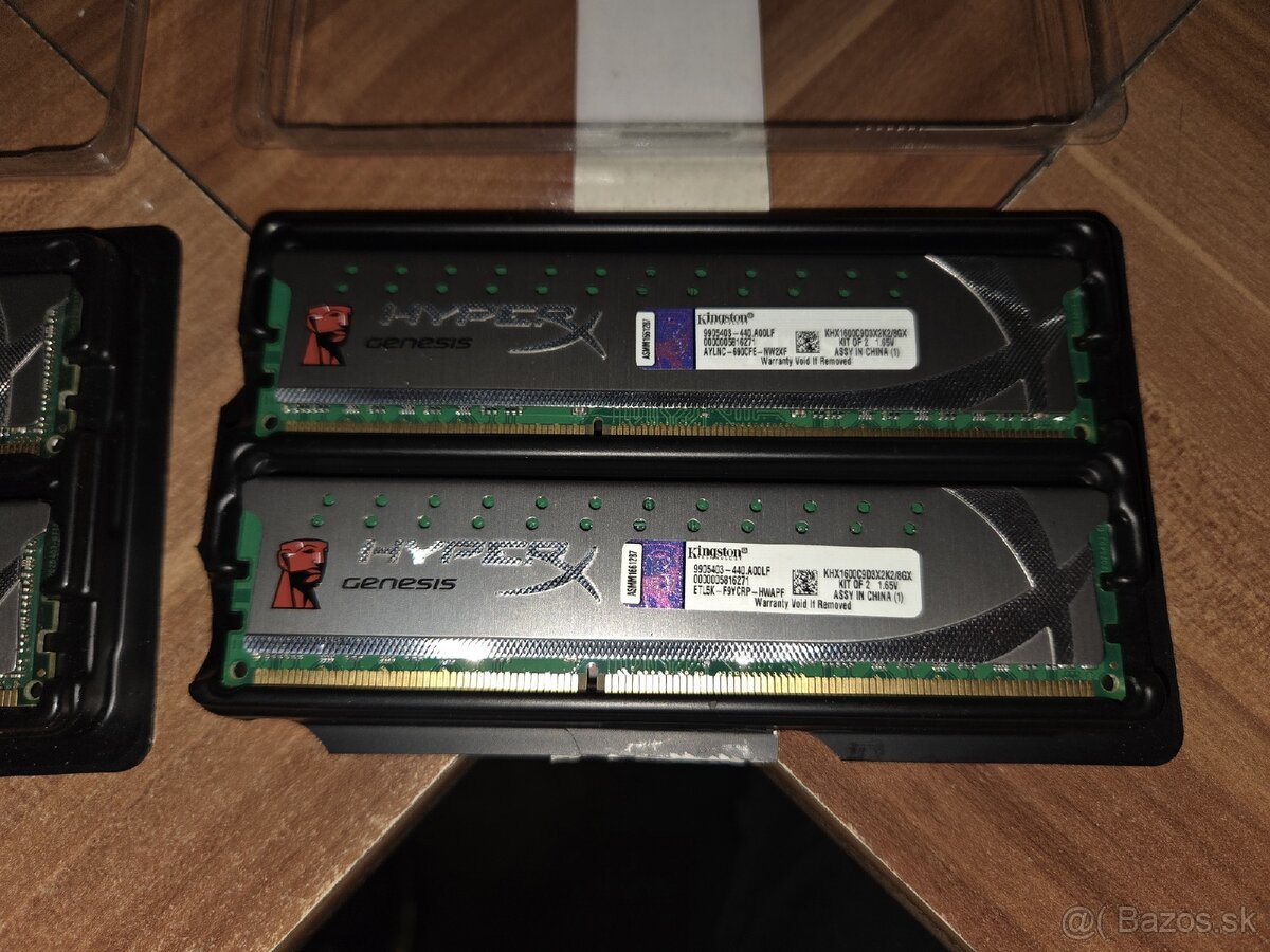 Ram 16GB kingston hyperx ddr3 - 4