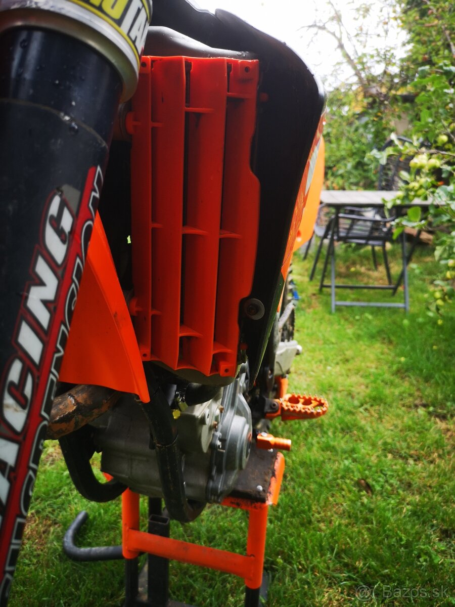 KTM sx-f 450, r. v. 2009 se startérem a ventilátory