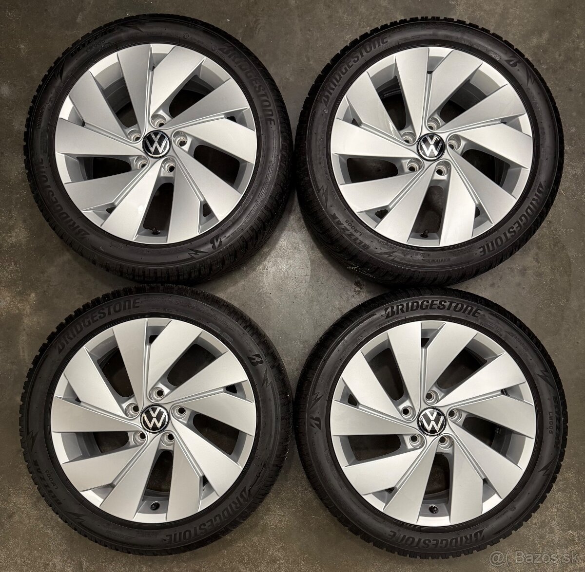 Zimná sada 5x112 R17 , 205/50/17 VW Belmont - Golf , Octavia - 4