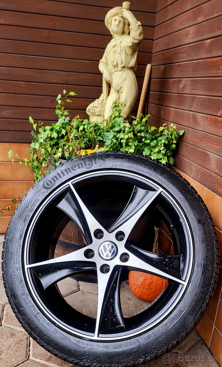 alu R18 5x112, zimné pneu 235/45, VW Passat, Škoda Superb - 4