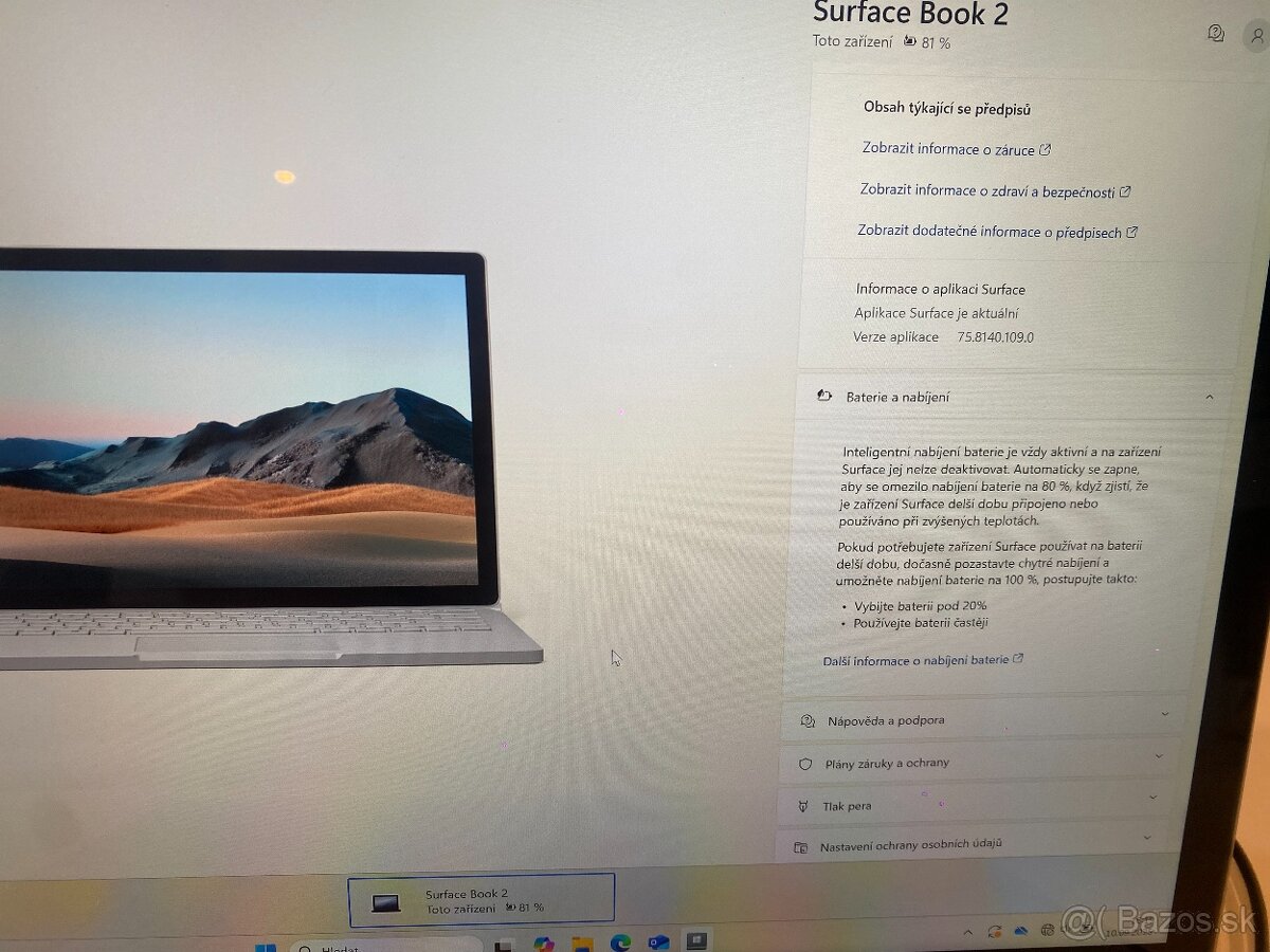 Surface BOOK 2 - 15palců, 16GB, 1TB, GTX1060, tablet, - 4