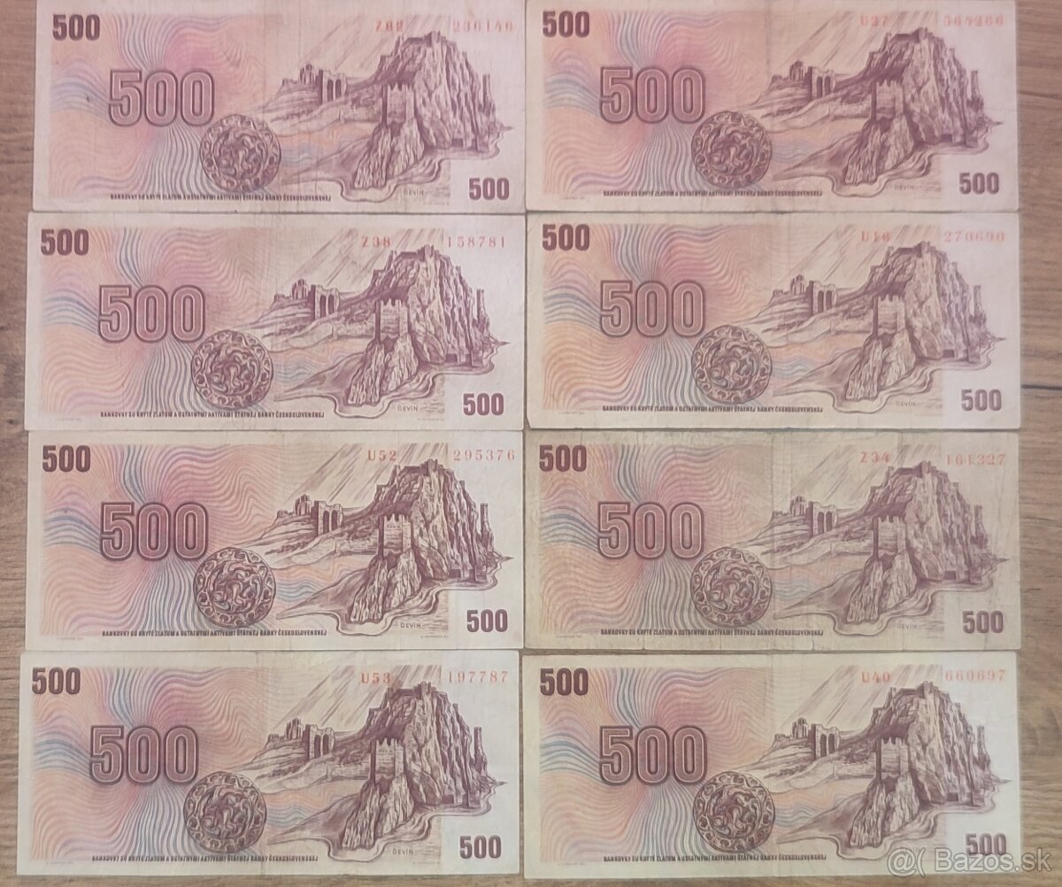 Bankovky 500Kcs - 4