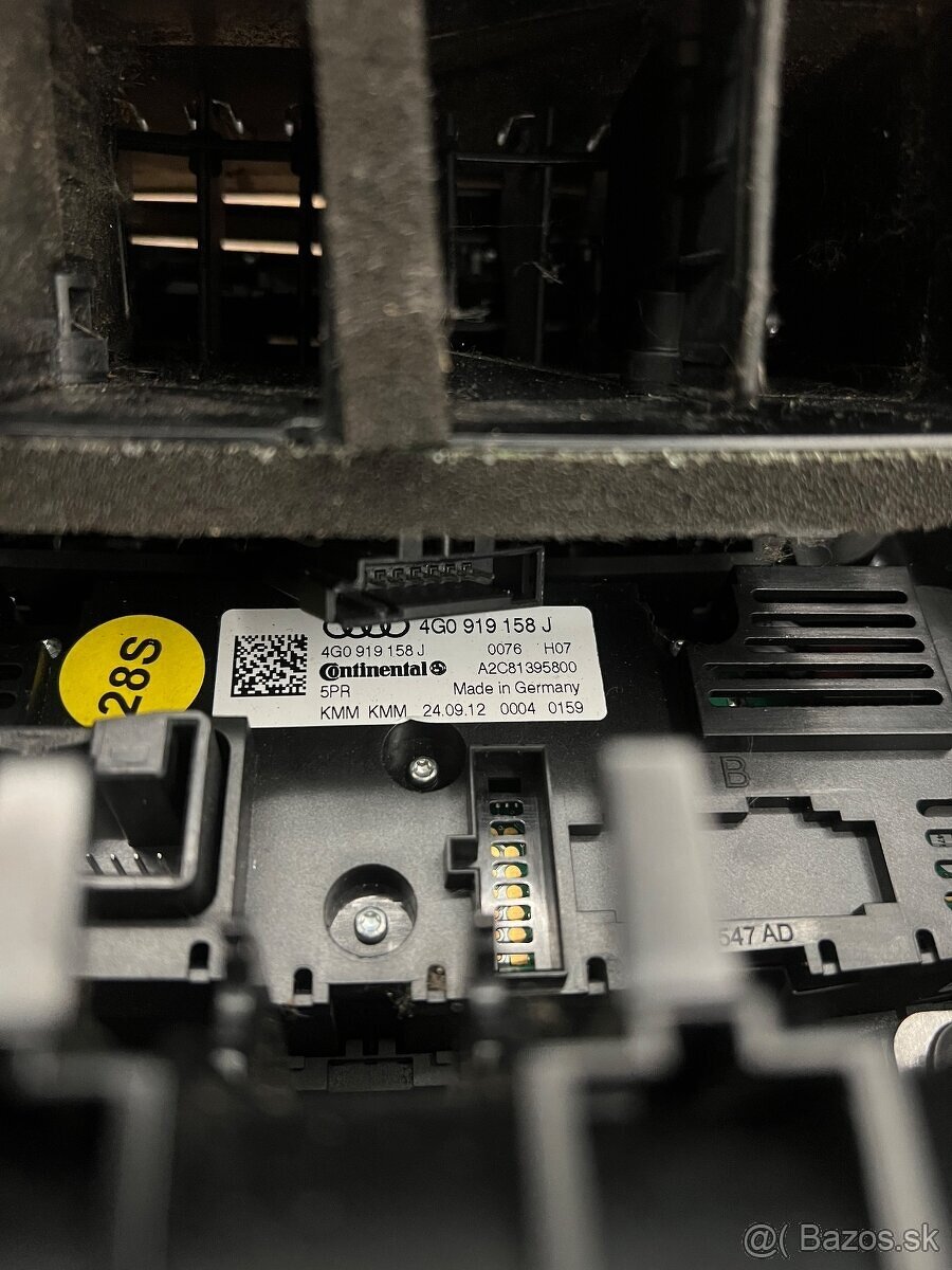 Zadný panel klimatizácie Audi A6 C7 - 4