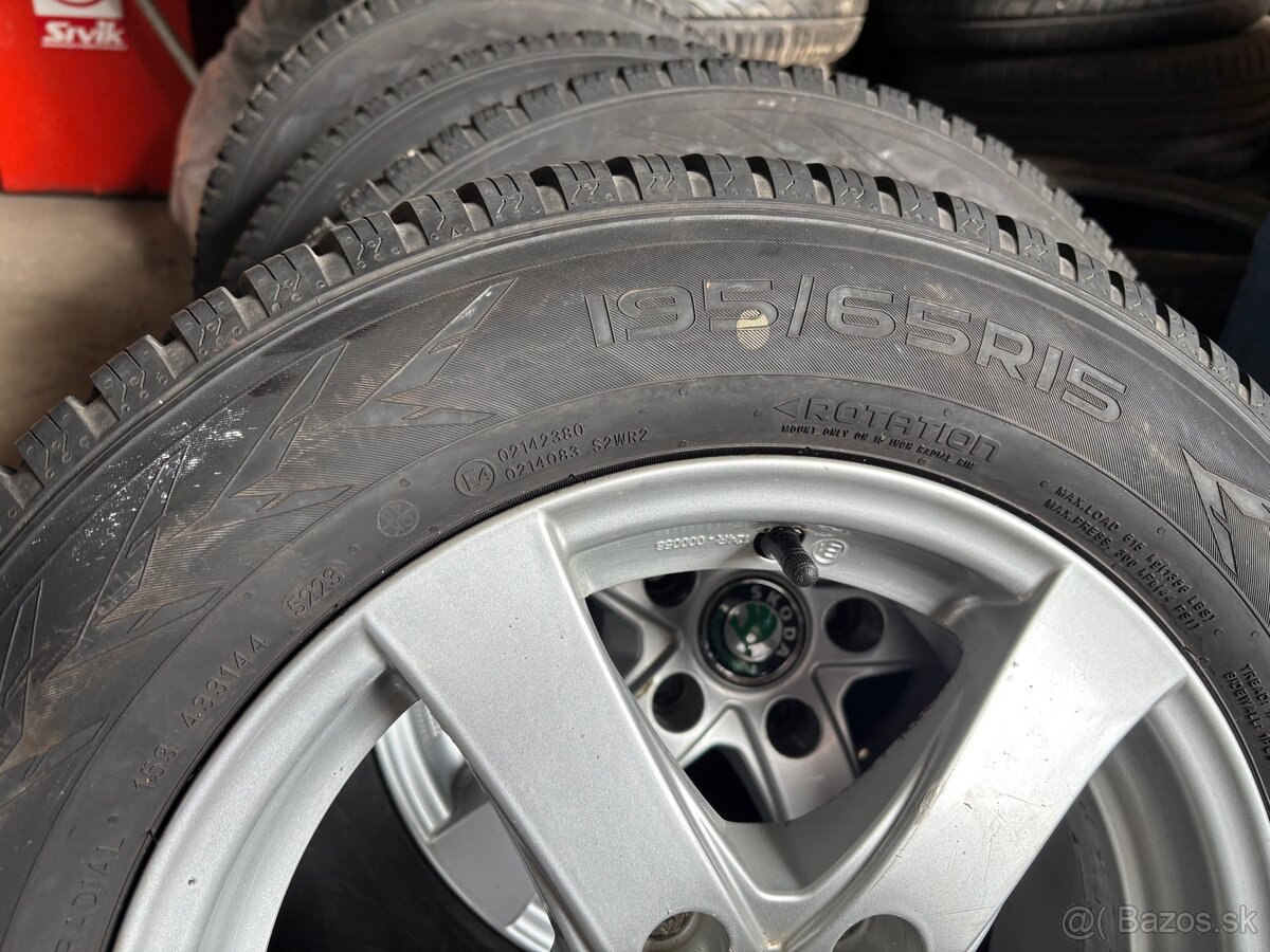 5x112 R15 DEZENT + celoročné pneumatiky - 4