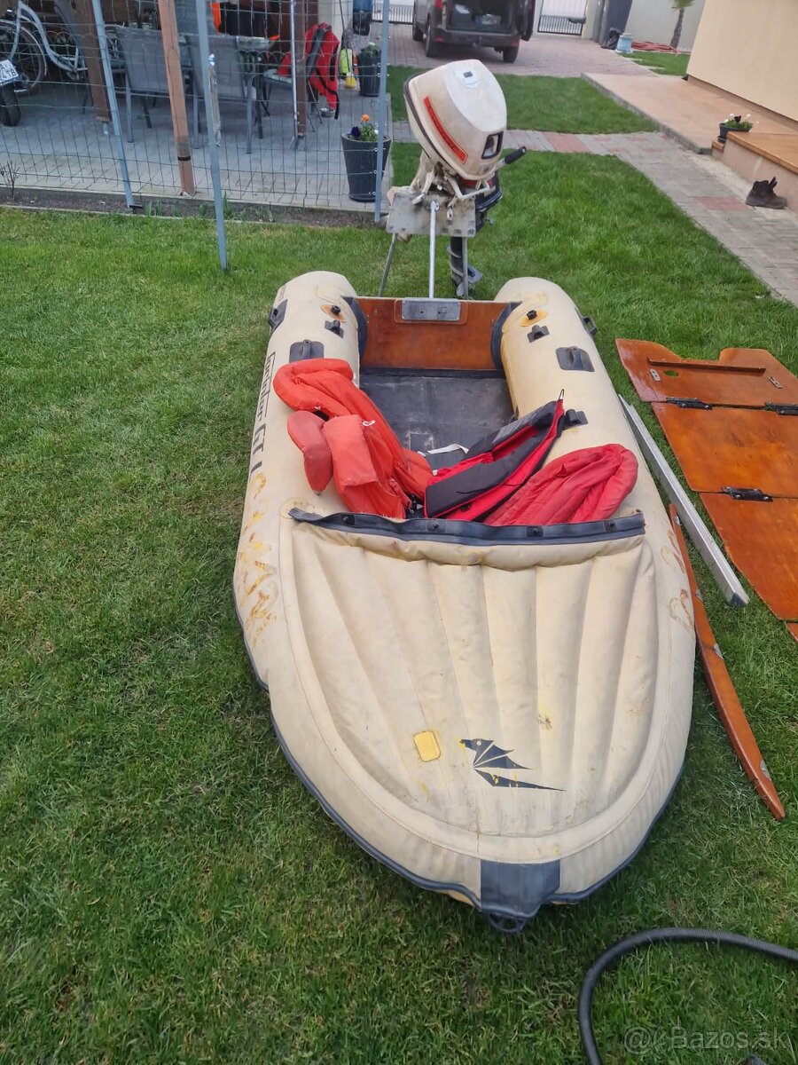Nafukovací motorový čln - 4