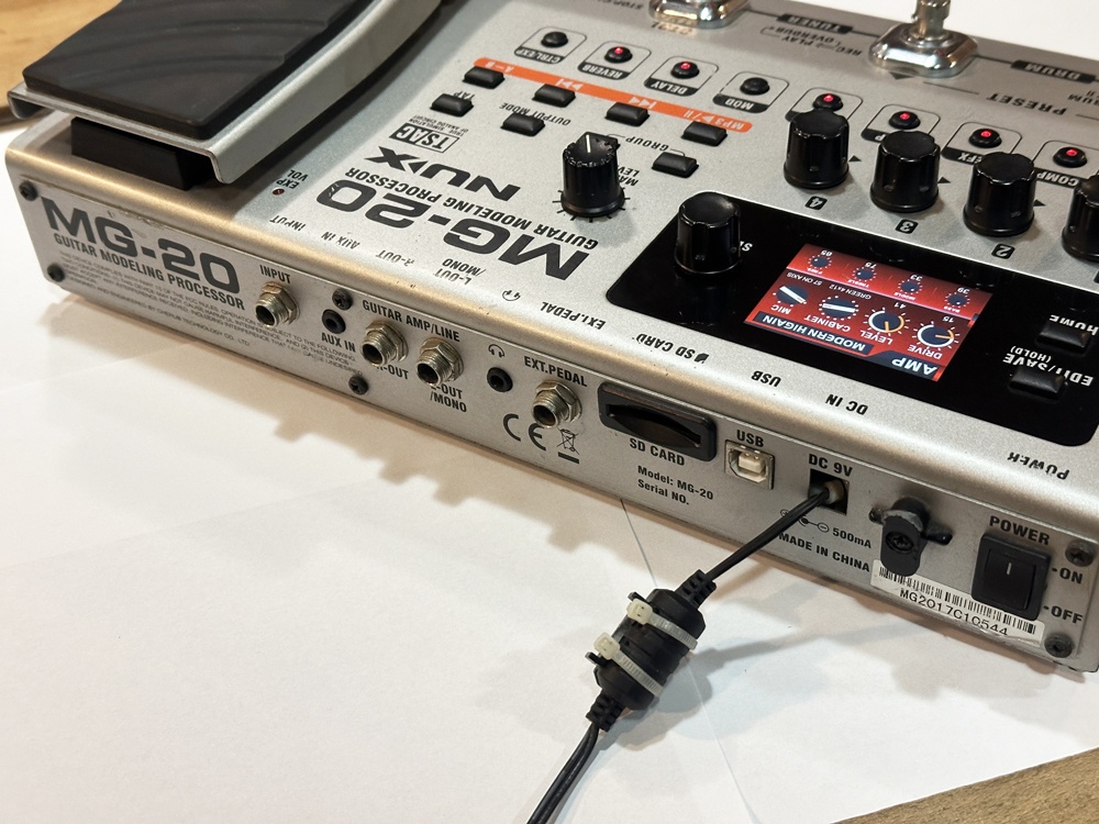 Nux MG-20 multiefekt/modeler - 4