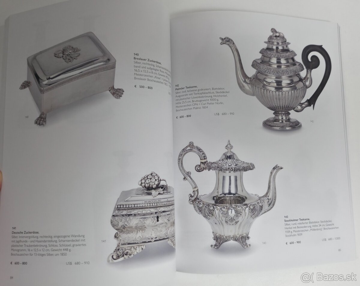 Katalóg Dorotheum Striebro - 4