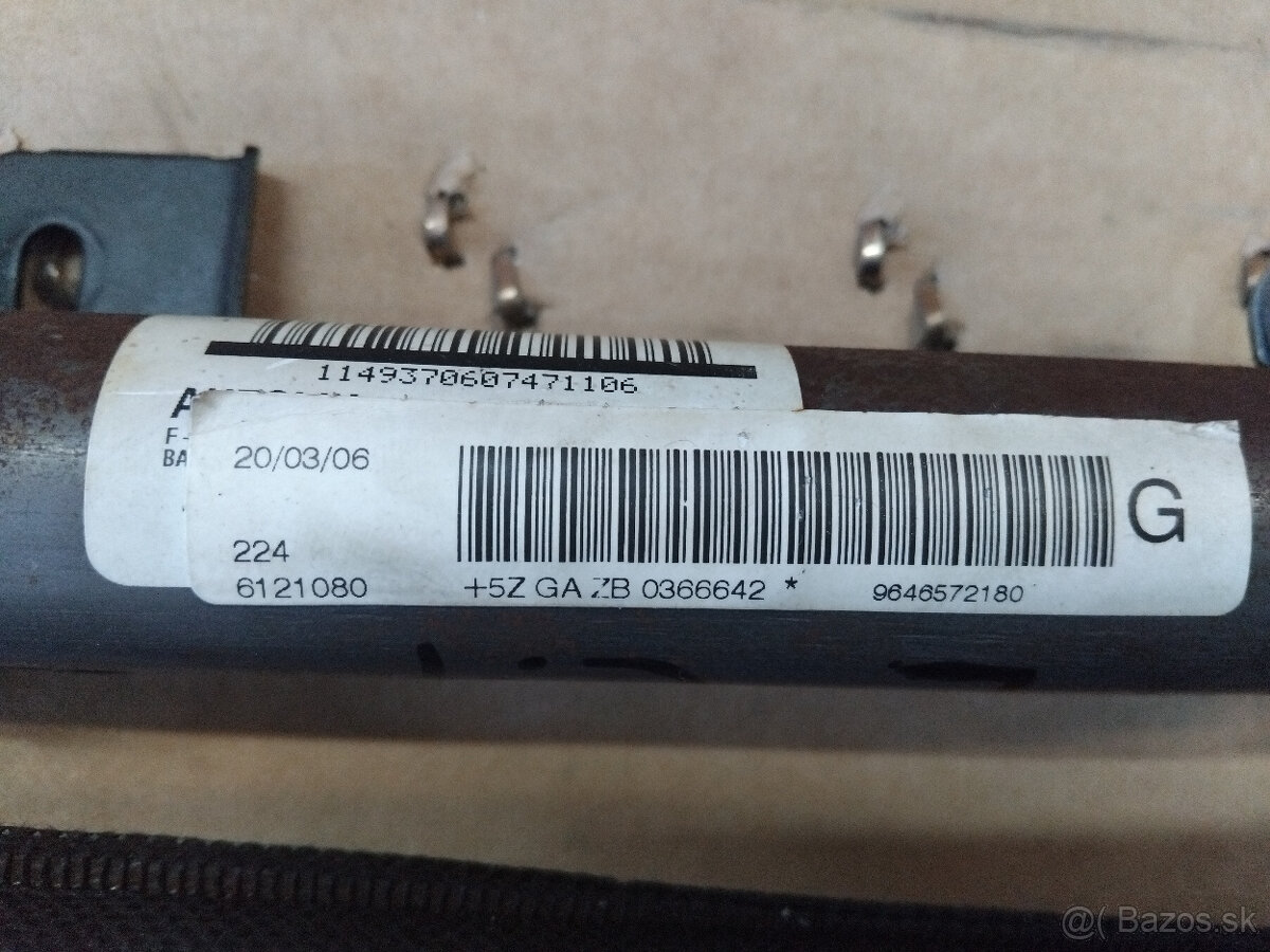 stropné airbagy Citroen C4 - 2007 - 4