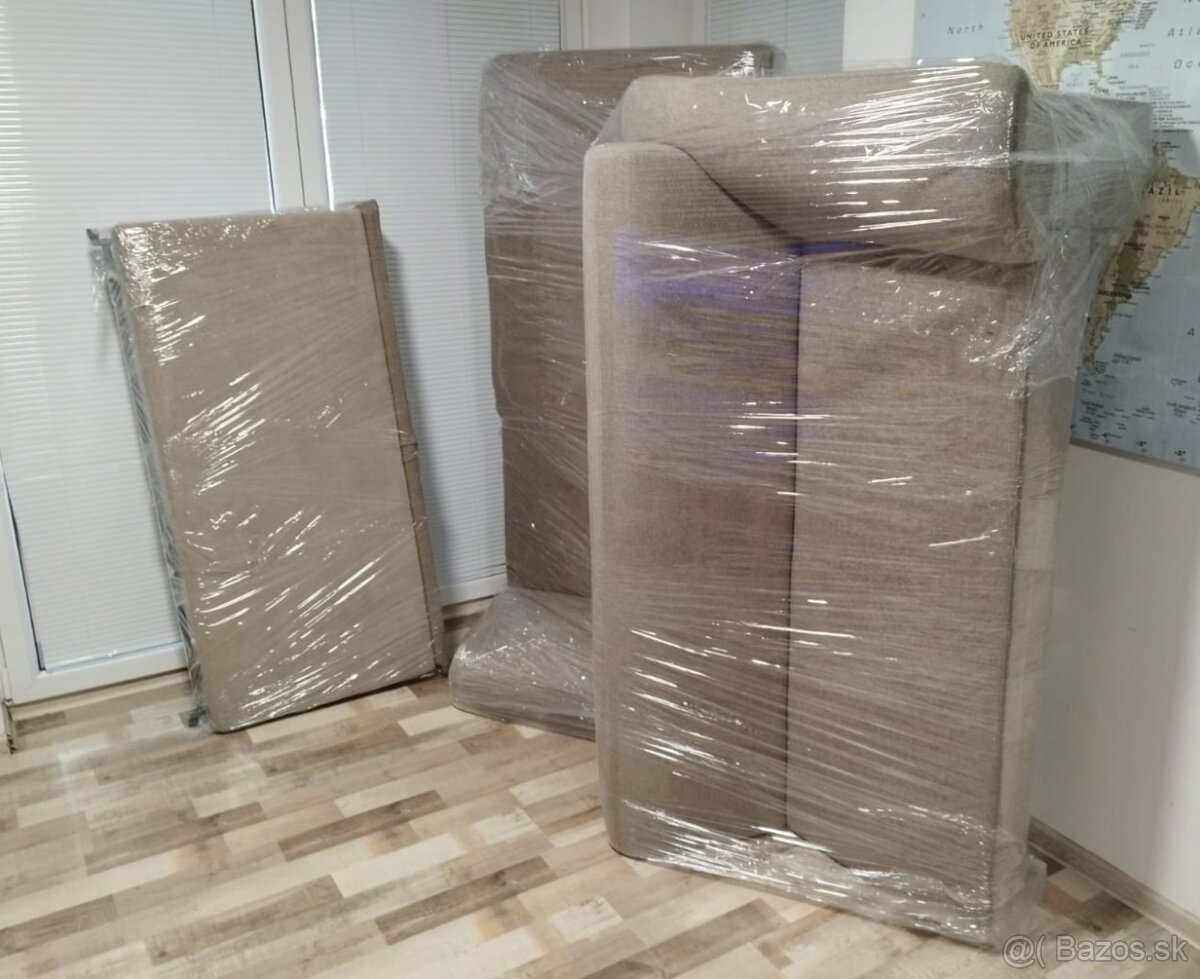 rohova rozkladacia sedacka, ulozny pr., 182x253 cm - 4