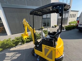 Minibáger GG 1100 J -Koncoročná AKCIA + Dovoz GRÁTIS - 4