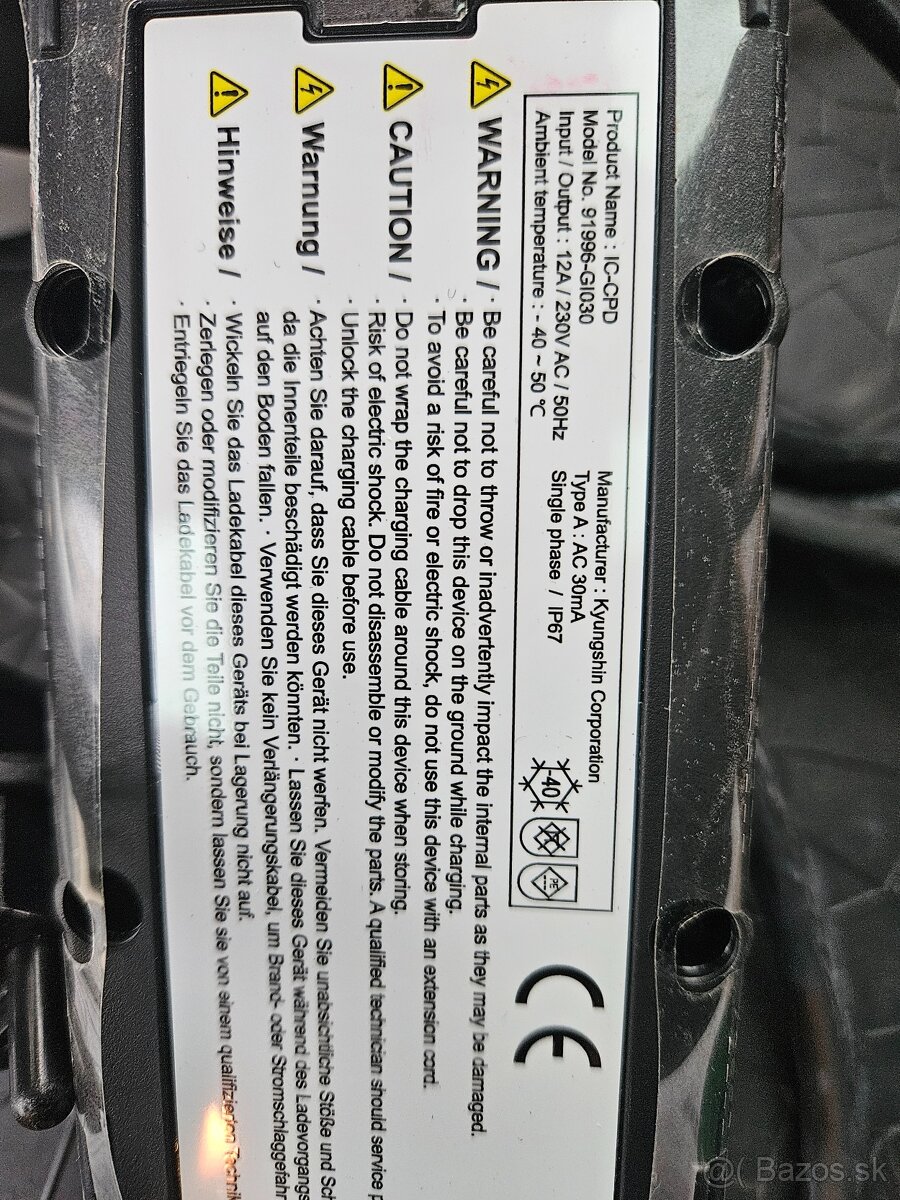 Nabijaci Kabel 230V - 4