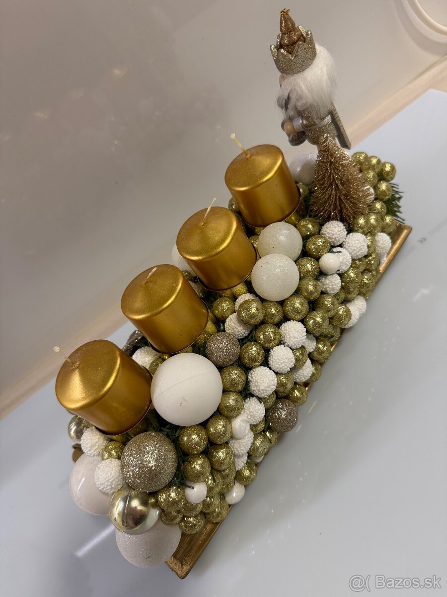 Vianočný adventný veniec nový - 4