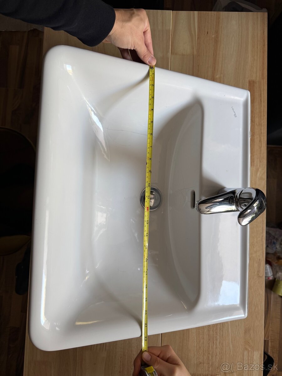 Predam umyvadlo Jika Laufen a baterie Hansgrohe - 4