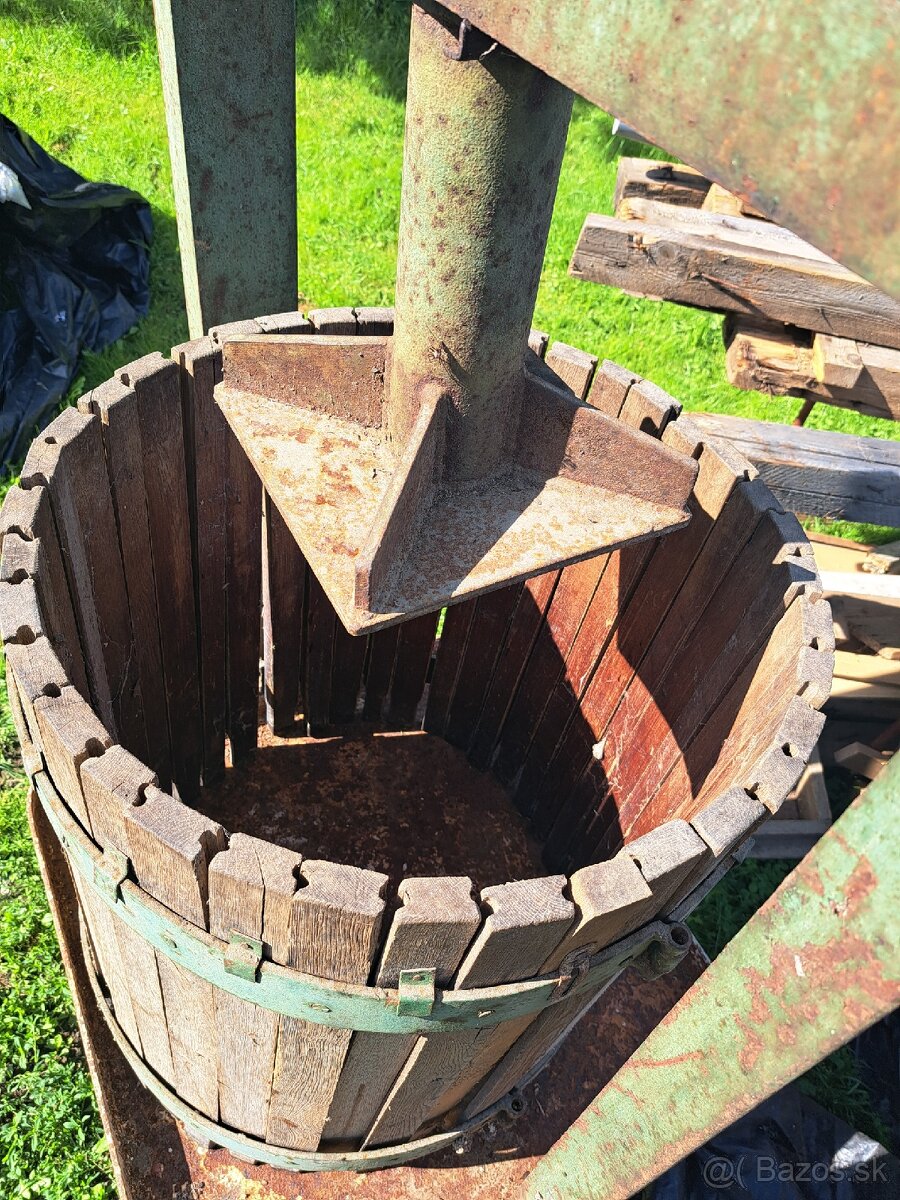 Preš / lis na hrozno, ovocie - 4