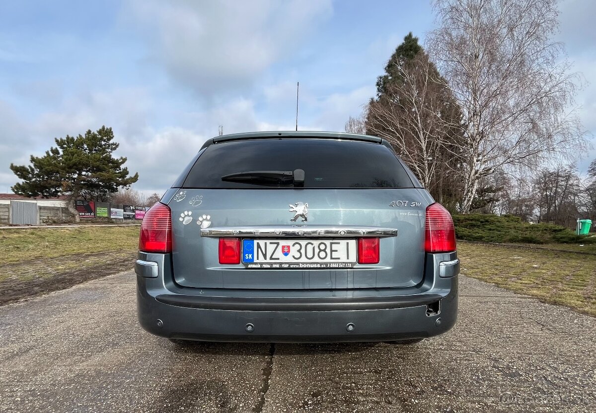 Peugeot 407SW 2,0HDi 100kW M6 - 4