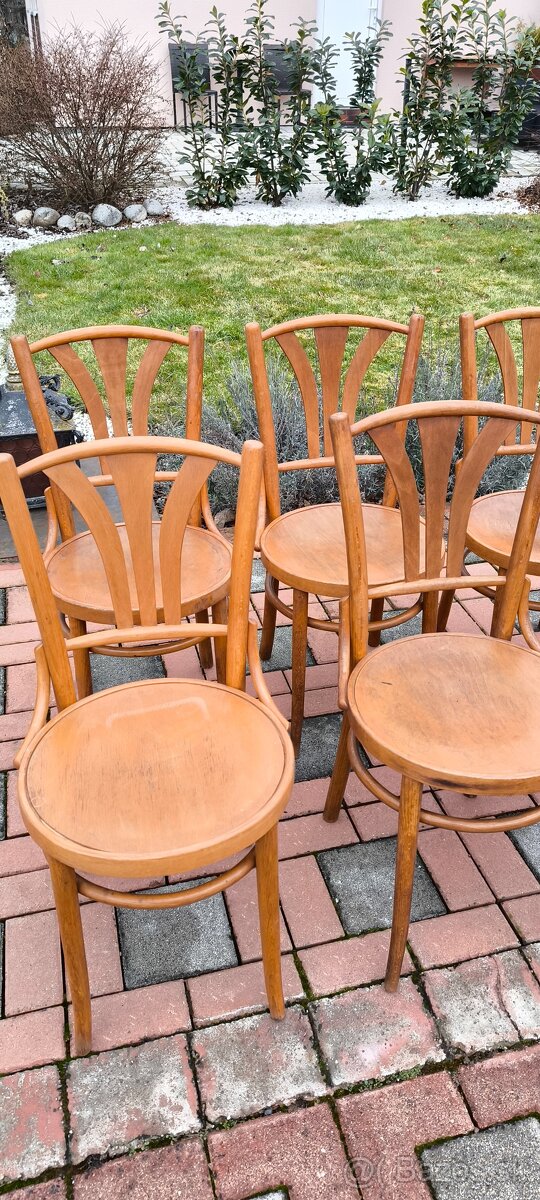 Retro stoličky TON - 4