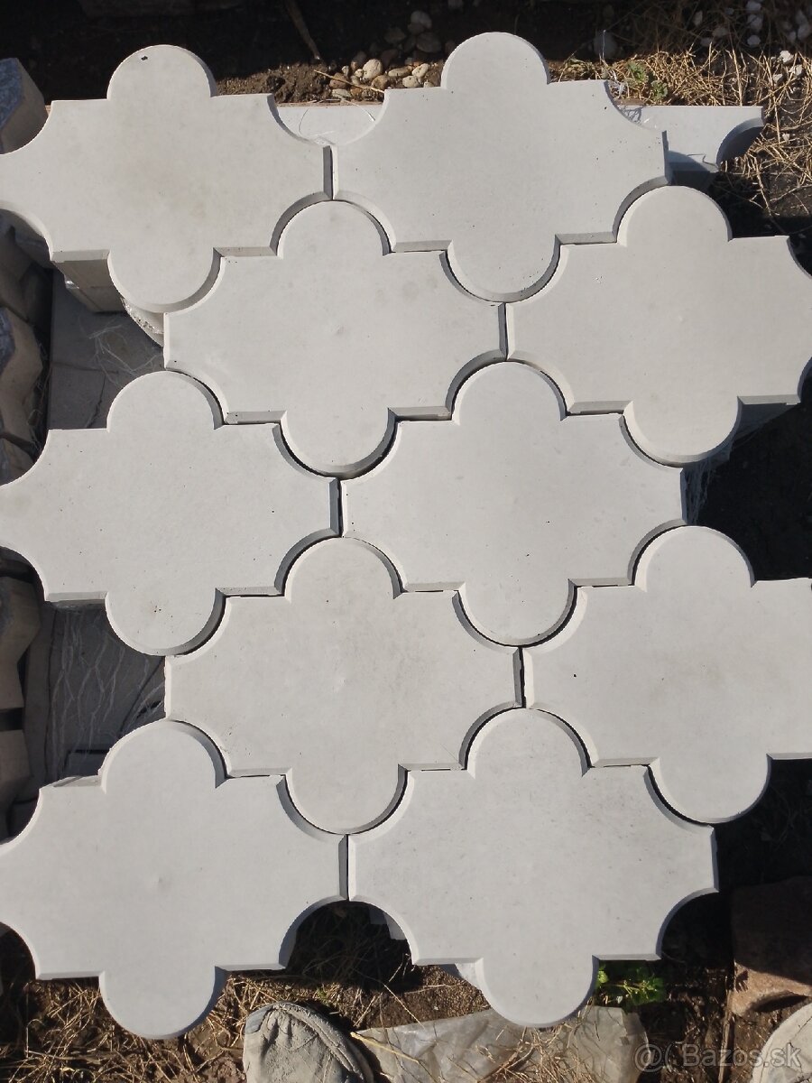 Zámková dlažba vlnka baroko - 4