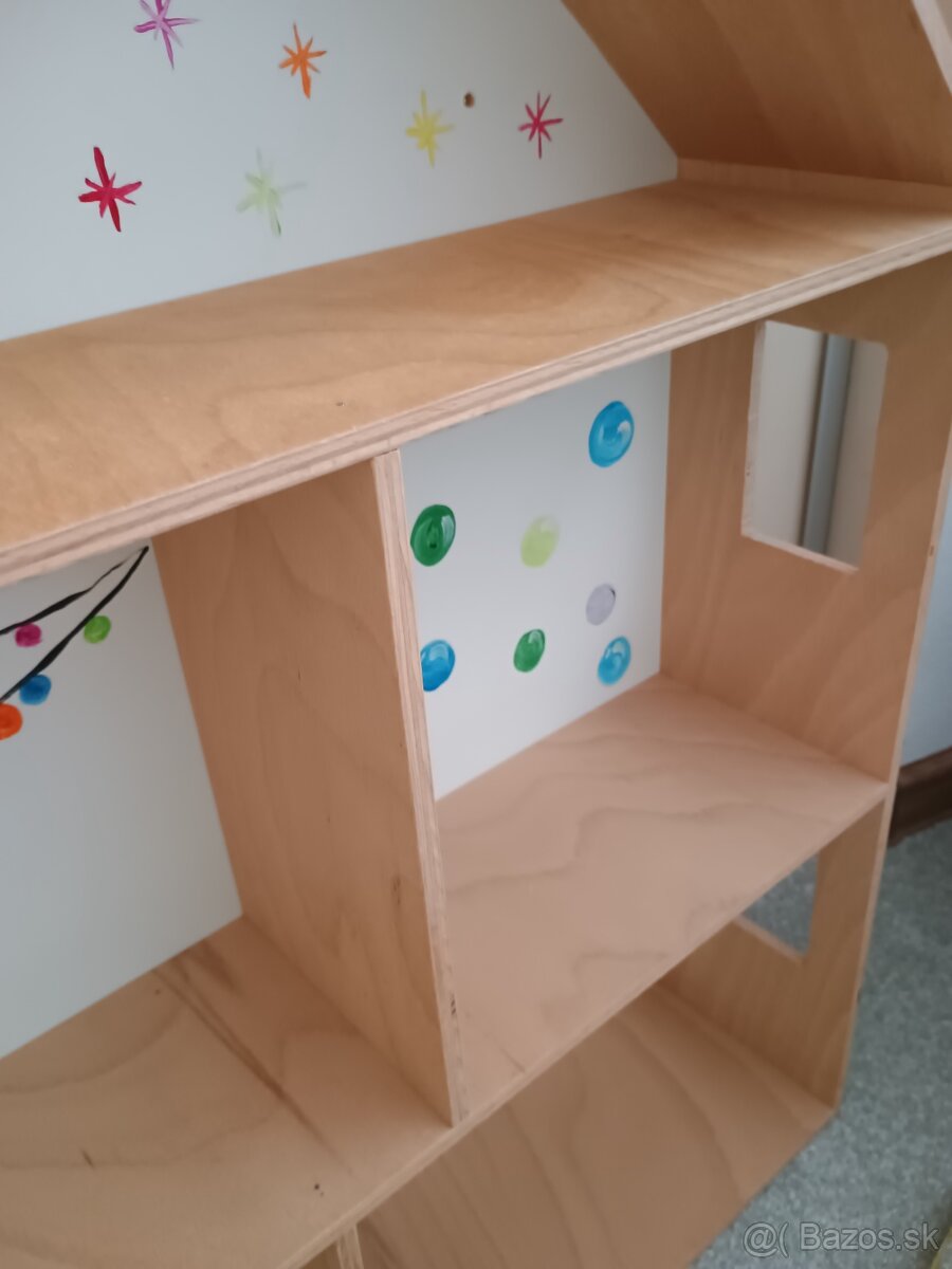 Drevený domček hand made - 4