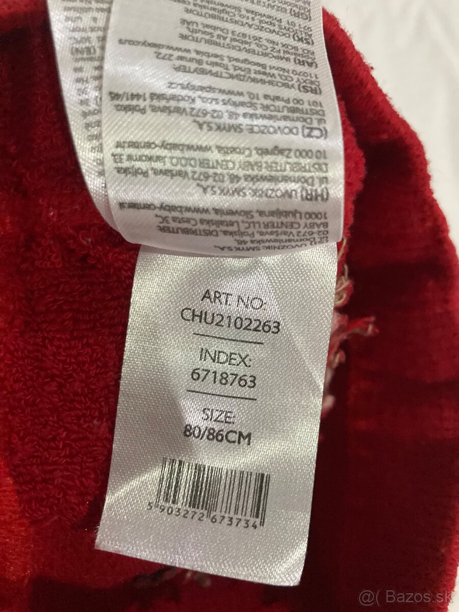 Vianočný svetrik uni, vianočné pančušky - 4