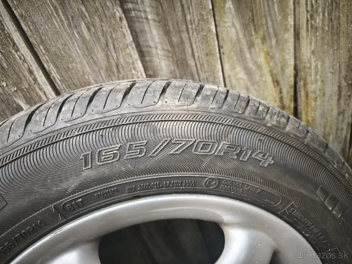 Na predaj letné pneumatiky elektroni rozteč 5 #100. 14 - 4