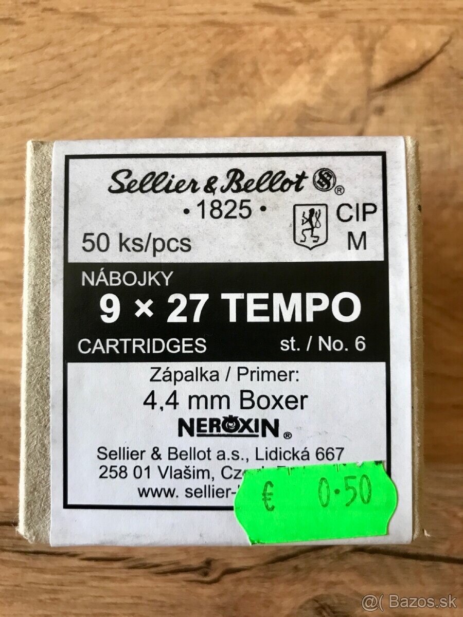 Predám nábojky 9x27. - 4