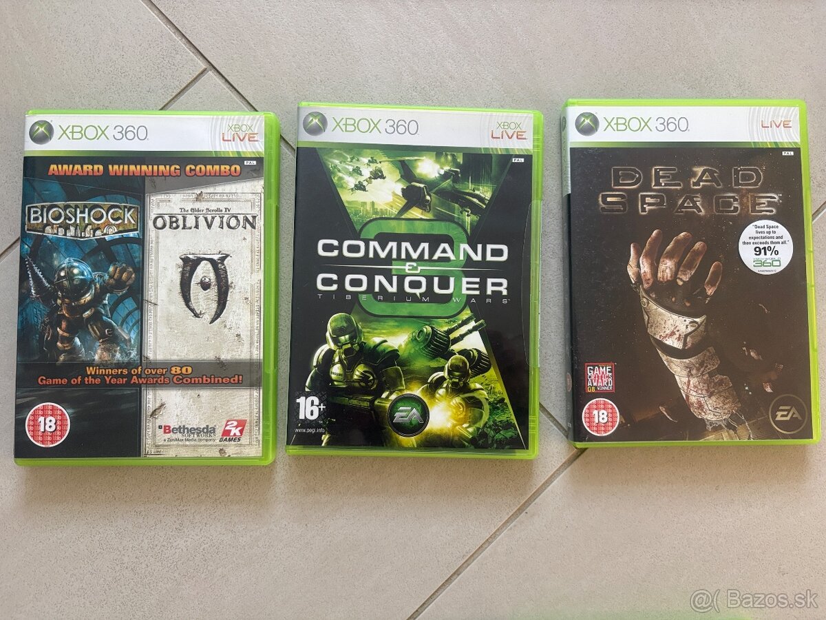 Hry na xbox360/ kinect a kinect s prislus. - 4