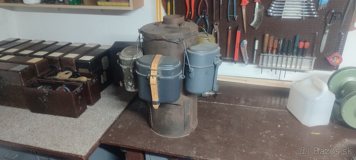 Wehrmacht zákopová piecka Bunkerhofen - 4