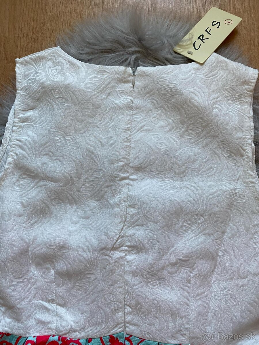 Vzorované šaty s visačkou - 4