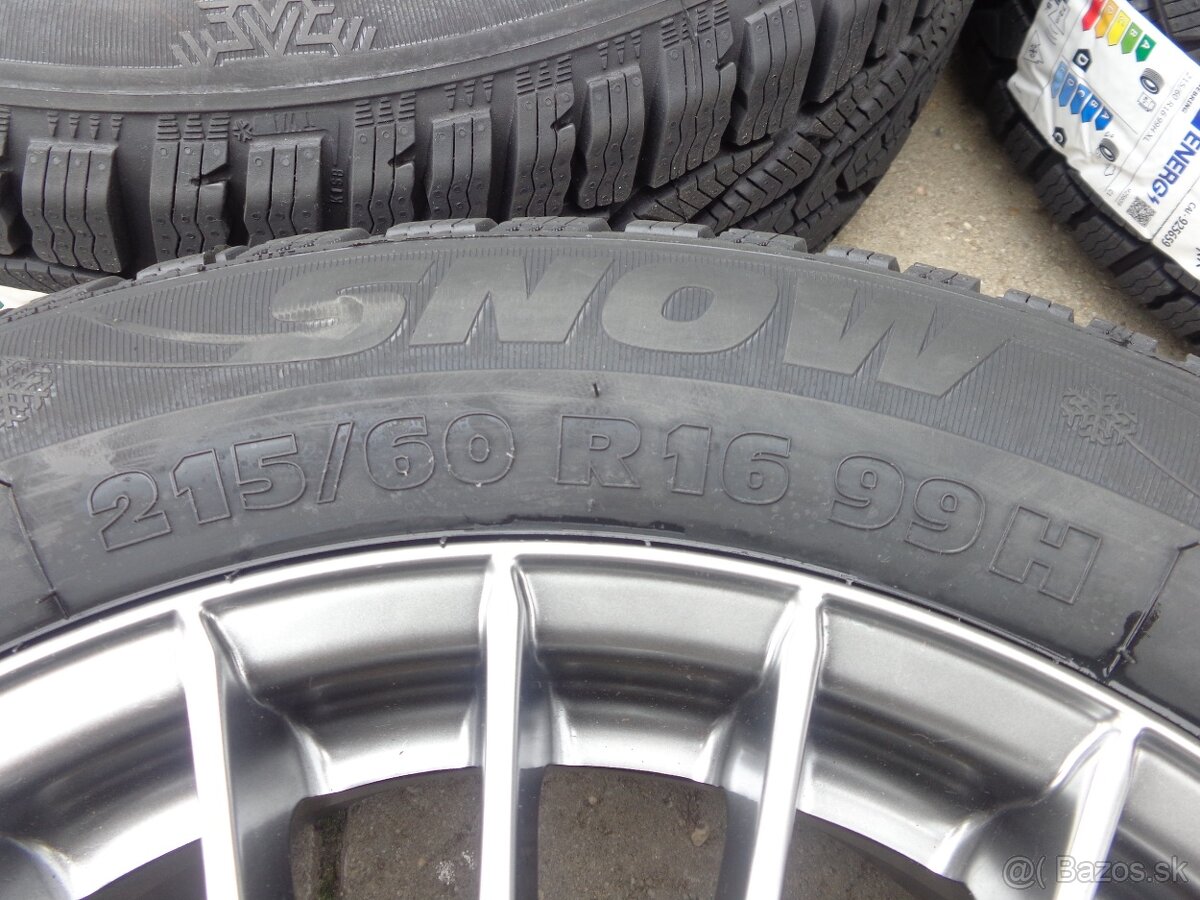 5x115 R16 Opel Chevrolet zimna sada kolies - 4