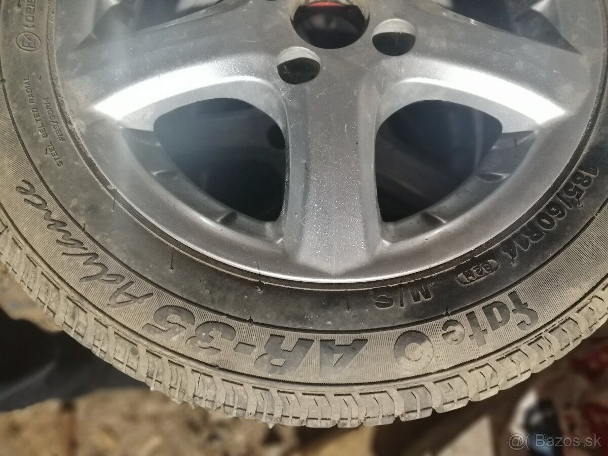 Hliníkové disky 185/60 r14 - 4