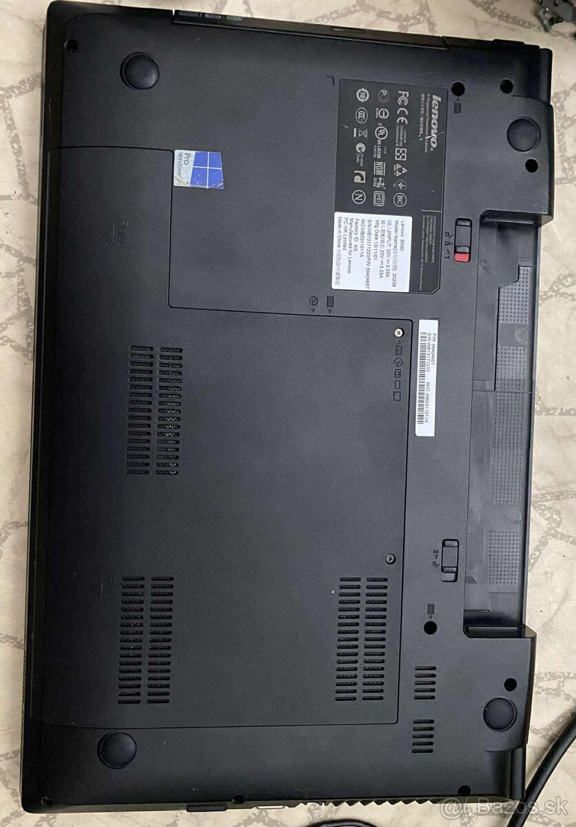 Predám nt Lenovo IdeaPad B590 i3 4gb ram bez hdd - 4